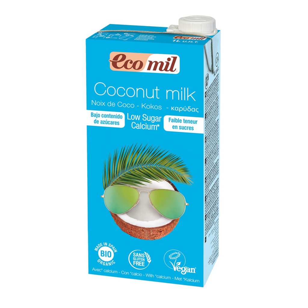 Ecomil Boisson Coco Calcium Faible Teneur En Sucres L Bio